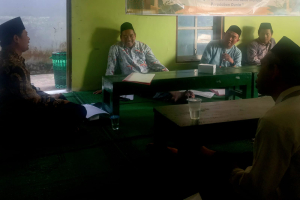 Didatangi Cabang, Ketua UPZIS MWCNU Gembong Siap Turba