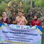 Pentas Seni Warnai Kemah Kemanusiaan dan Perdamaian Sako Pandu Ma’arif NU Jateng