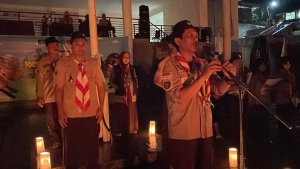 Api Unggun dan Penutupan Resmi oleh Sekjen Ma’arif PBNU