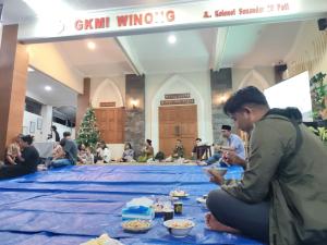 Potret Toleransi di Pati, Sarasehan Paseduluran GKMI Winong dan Masjid Al-Muqorrobin