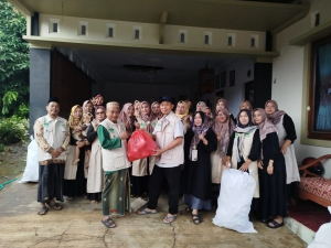 Lazisnu Ranting Dukuhseti Distribusikan bantuan ke Warga diwilayah Dukuhseti