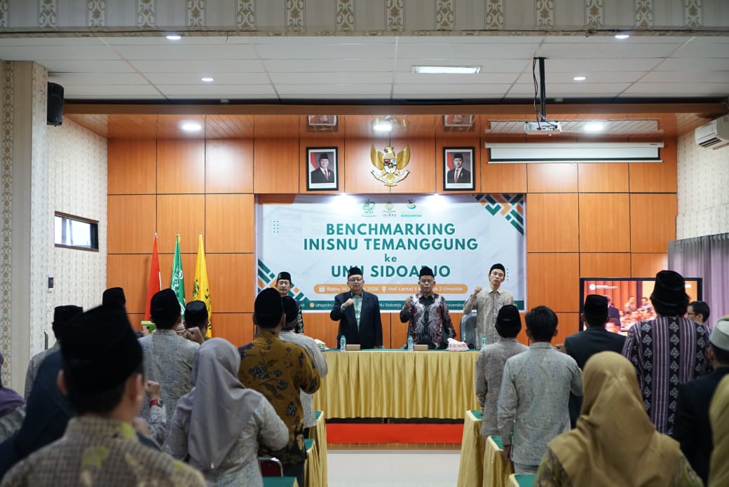 Perkuat Tata Kelola dan Mutu, INISNU Temanggung Benchmarking ke UNU Sidoarjo