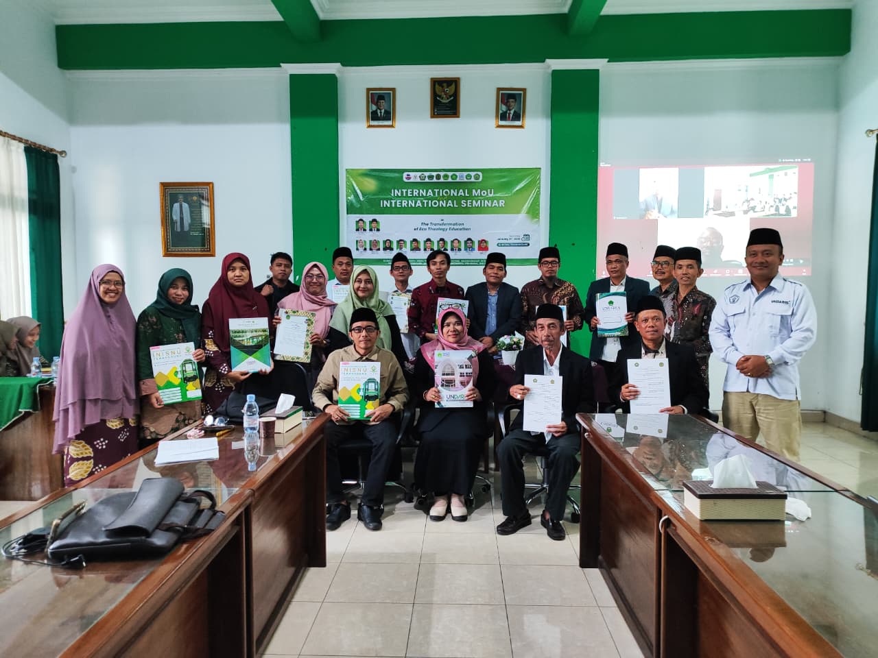 INISNU Teken MoU dan MoA dengan Global Interfaith University USA dan Delapan Kampus Nasional