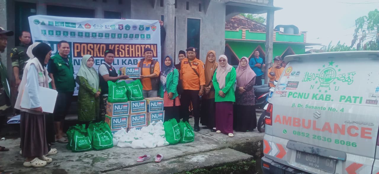 NU PEDULI Kabupaten Pati Dirikan Posko Kesehatan di Kayen