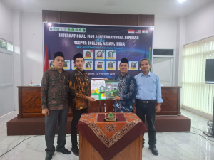 ‎Inisnu Jalin Kerjasama dengan Tezpur Collage India dan Seminar Internasional