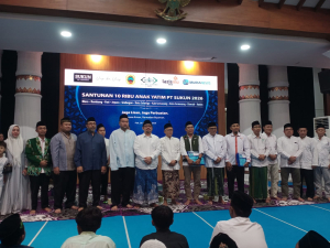 PCNU Sanjung Santunan 10 Ribu Anak Yatim PT Sukun
