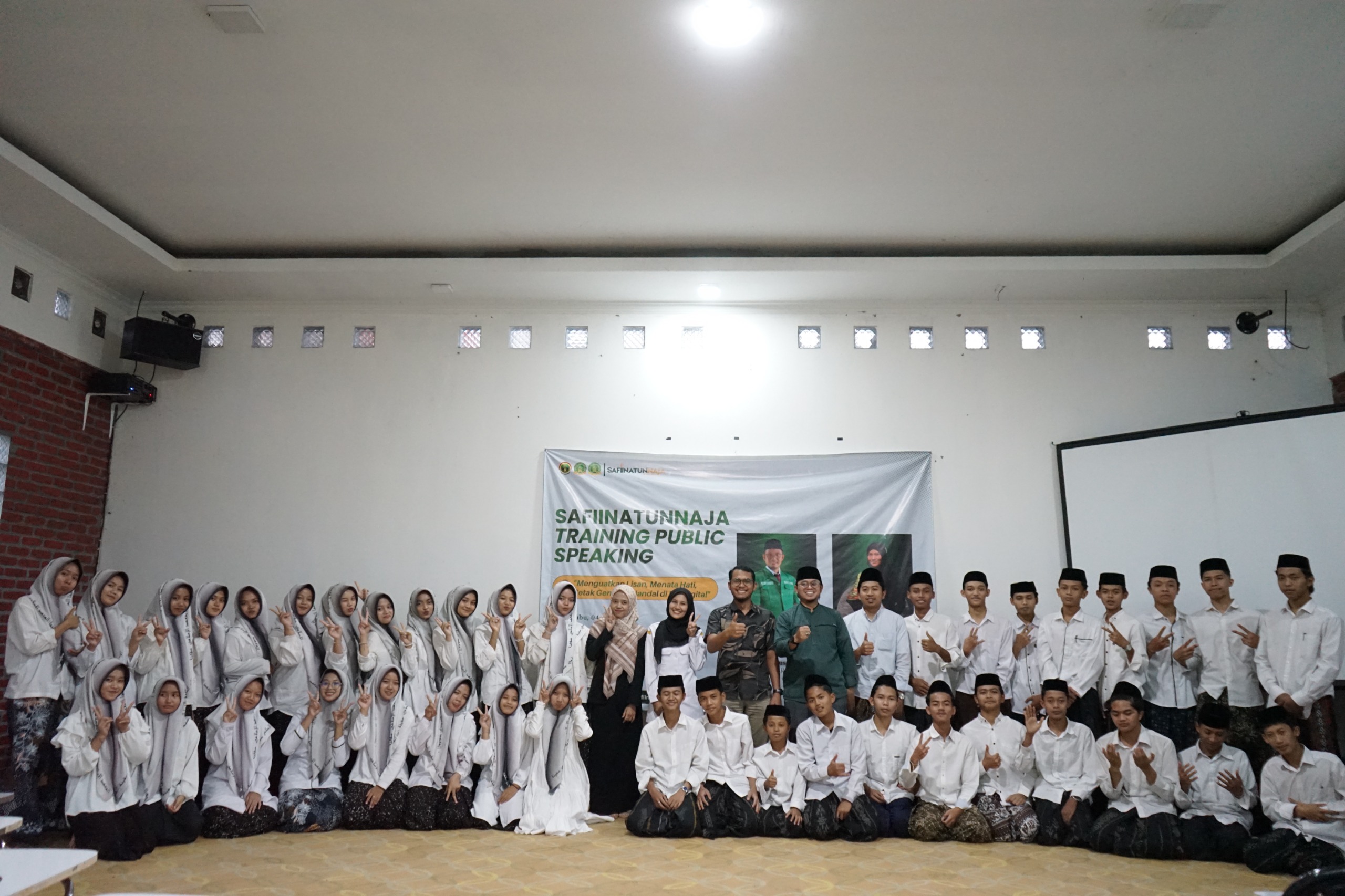 Isi Kegiatan Ramadan, 40 Santri PPQ Safiinatunnaja Ikuti Safiinatunnaja Training Public Speaking