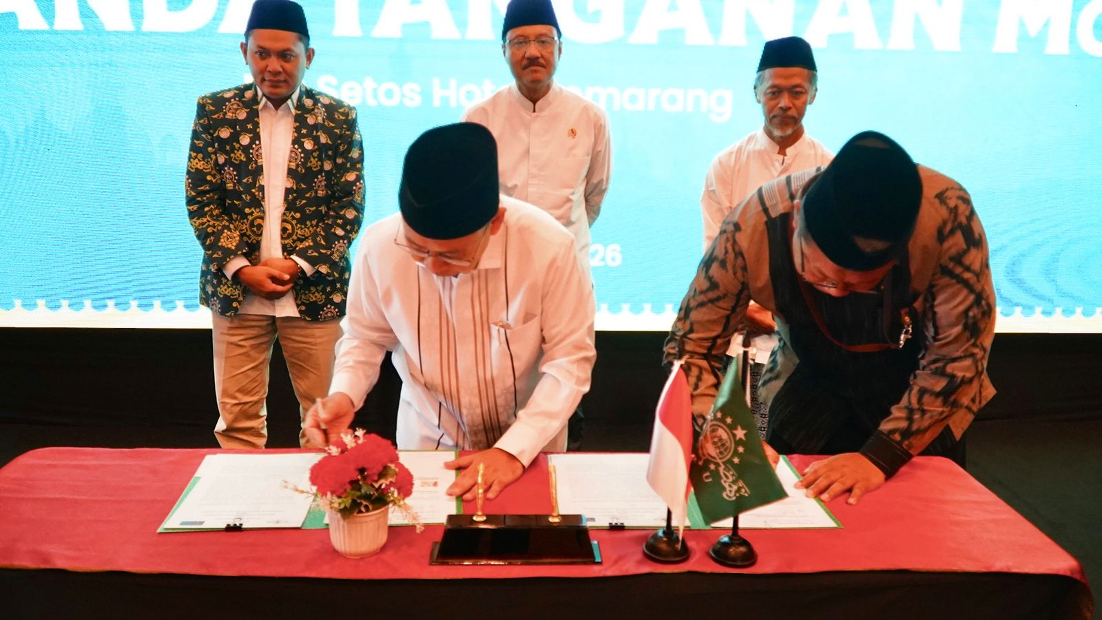 Mensos Launching Program NU Pendidikan PWNU Jawa Tengah