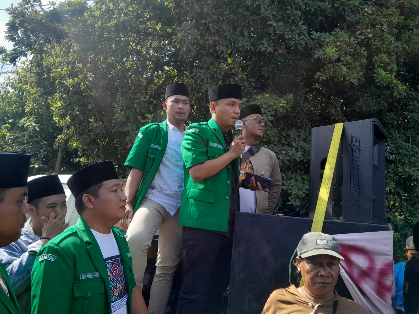 GP Ansor Pati Ikut Demo di Ponpes Ndholo Kusumo, Desak Polisi Usut Tuntas Kasus Dugaan Pelecehan Seksual