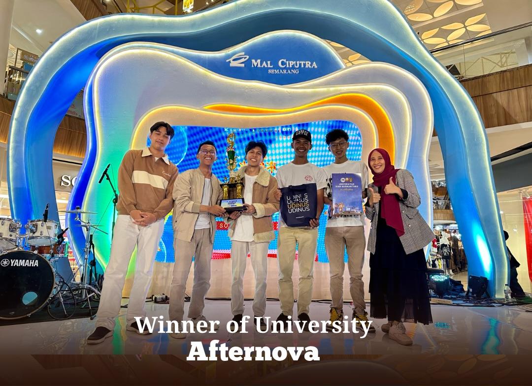 Band Afternova Gita Aswaja INISNU Juara I Sound Adventure Kategori Mahasiswa