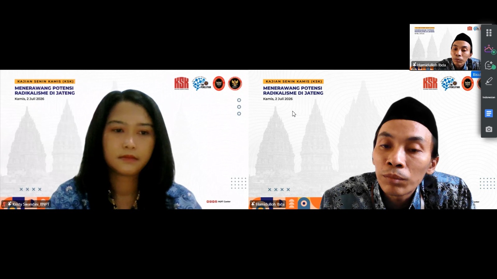 Indeks Potensi Radikalisme Jawa Tengah Turun, BNPT: Kewaspadaan terhadap Radikalisme Digital Harus Terus Dijaga