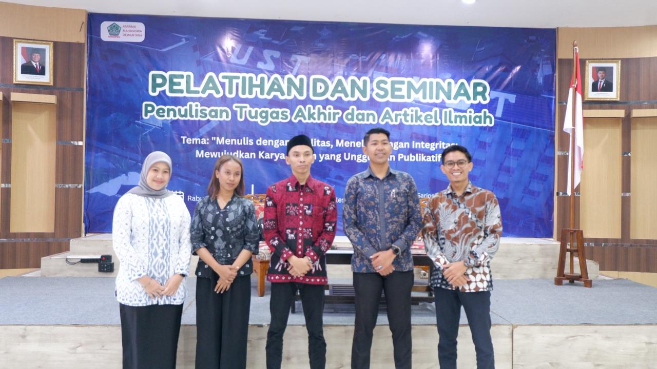 Bekali Mahasiswa, Asmadewa UST Gelar Pelatihan Penulisan Tugas Akhir dan Artikel Ilmiah