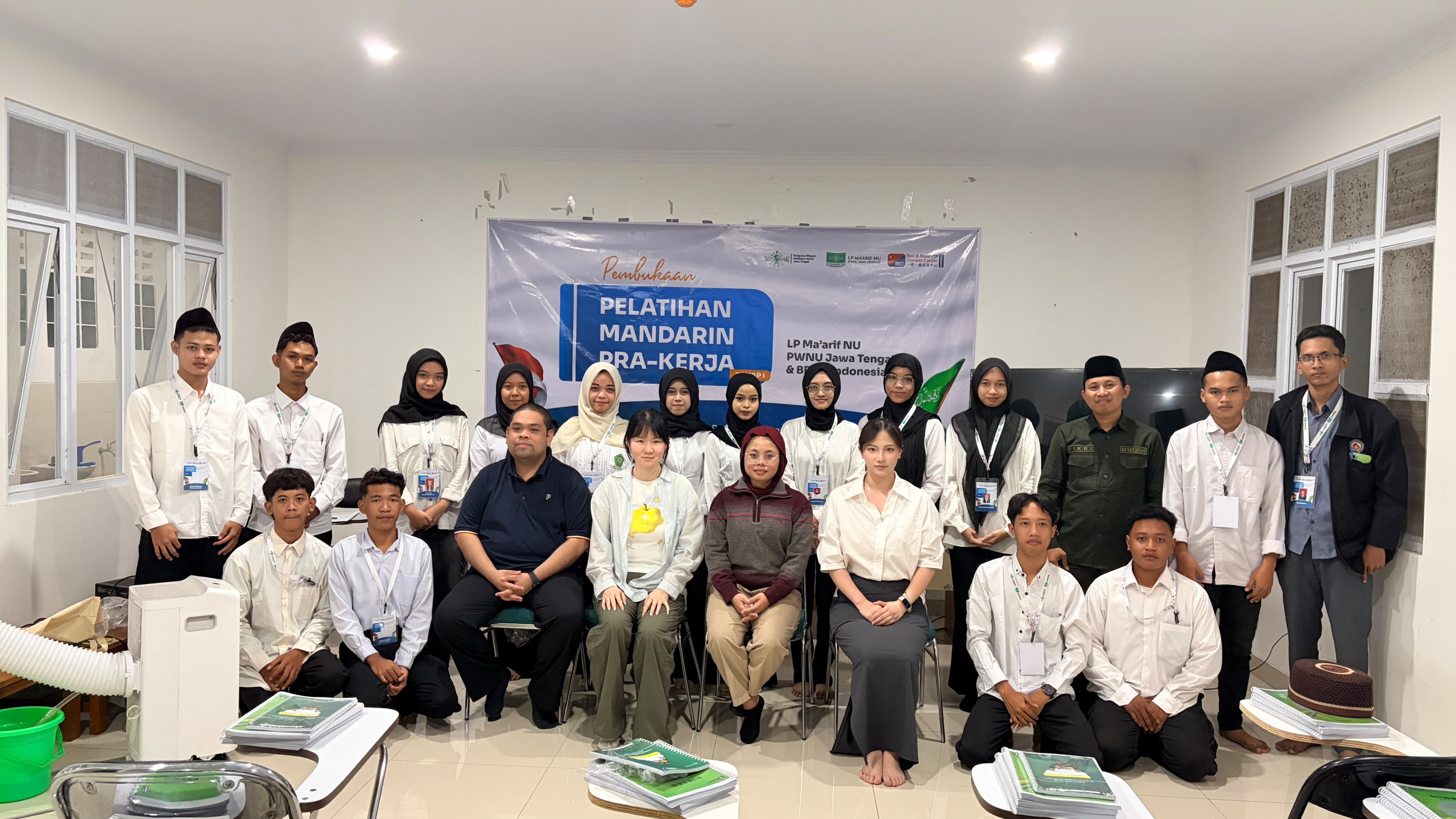 ‎LP Ma’arif NU Jateng dan BRCC Gelar Pelatihan Mandarin Pra-Kerja, Siapkan 17 Peserta Masuk Perusahaan China