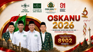 *Fantastis! Olimpiade Sains dan Ke-NU-an (OSKANU IV) Ma'arif NU Jawa Tengah Tembus 8.902 Peserta, Digelar Mandiri dan Terintegrasi Penuh dengan SIMNU