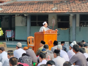 Ikhtiar Hadapi Kemarau, Warga Binaan Lapas Pati Gelar Salat Istisqa