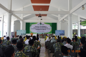Seminar Pendidikan, Ketua Ma'arif Jateng Tawarkan Model Transformasi dan Integrasi Tata Kelola Ma’arif NU