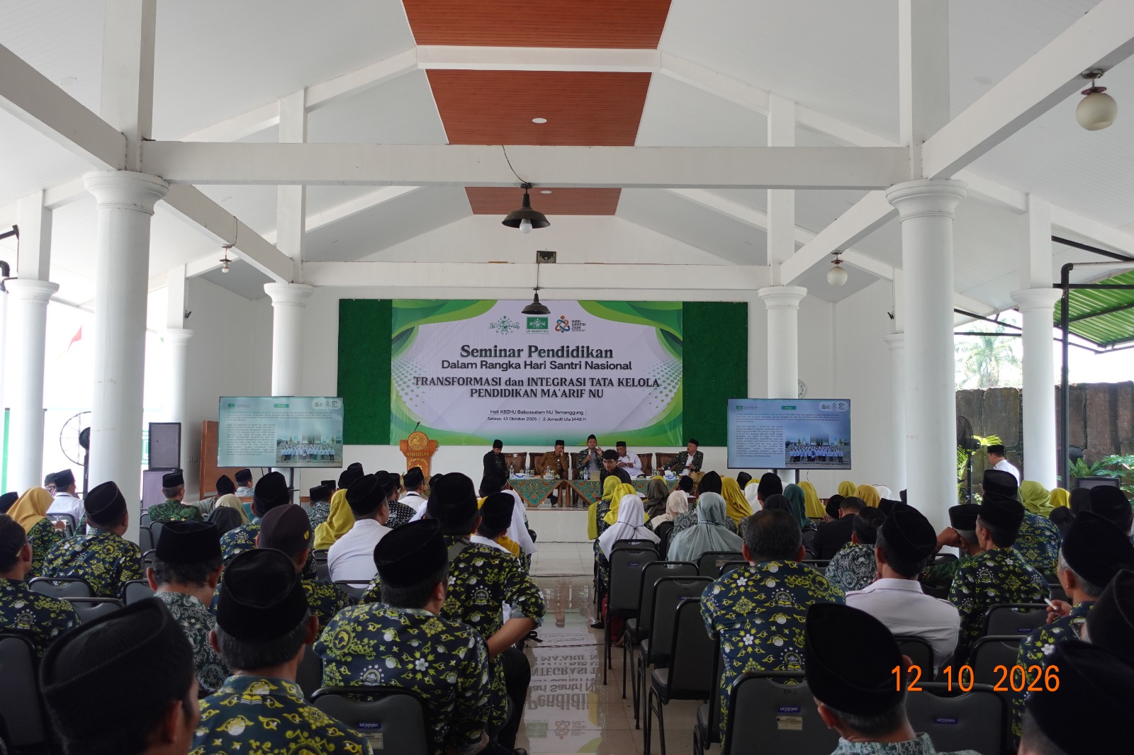 Seminar Pendidikan, Ketua Ma'arif Jateng Tawarkan Model Transformasi dan Integrasi Tata Kelola Ma’arif NU